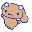 🙂 emoji Cinnamoroll @anime4_arts Telegram sticker 8 of 38