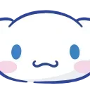 🙂 emoji Cinnamoroll @anime4_arts Telegram sticker 11 of 38