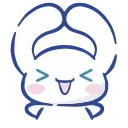 😆 emoji Cinnamoroll @anime4_arts Telegram sticker 5 of 38