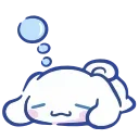 🤤 emoji Cinnamoroll @anime4_arts Telegram sticker 16 of 38