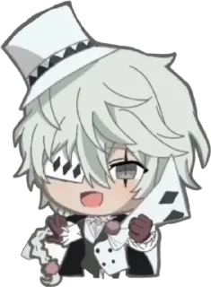 Чиби Гоголь! ~ @bsd_universe sticker preview 3