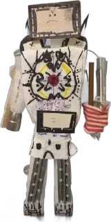 Sticker from Персонажи из скибиди вселенной