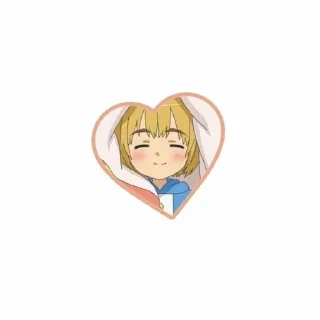 🥰 emoji Armin chibi @shchobshokuvaty Telegram sticker 19 of 40