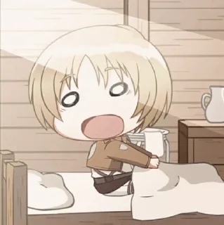 😧 emoji Armin chibi @shchobshokuvaty Telegram sticker 16 of 40
