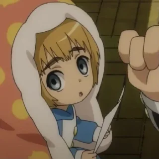 🤨 emoji Armin chibi @shchobshokuvaty Telegram sticker 5 of 40