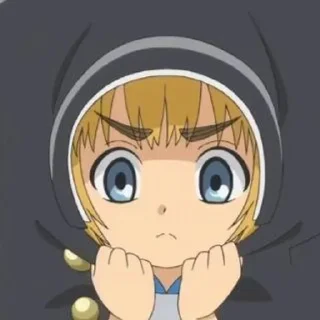 😠 emoji Armin chibi @shchobshokuvaty Telegram sticker 18 of 40