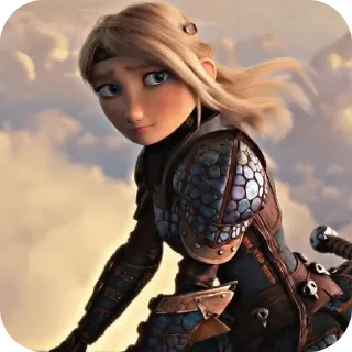 Sticker from Astrid-HTTYD