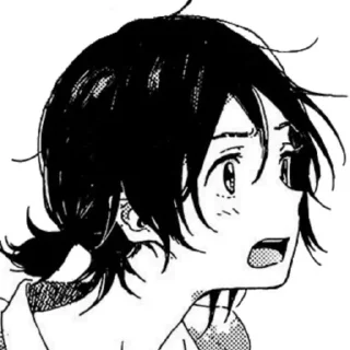 🤍 emoji Mio Chibana Telegram sticker 18 of 30
