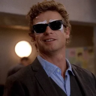 😀 emoji the mentalist Telegram sticker 15 of 49