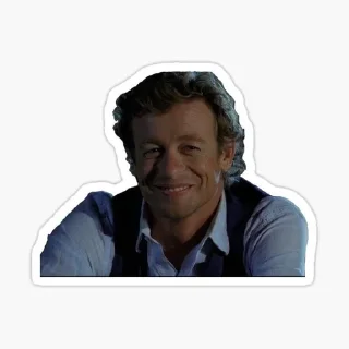🌟 emoji Patrick Jane Telegram sticker 7 of 38