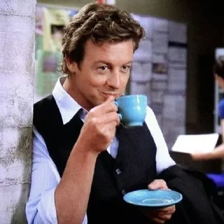 🌟 emoji Patrick Jane Telegram sticker 15 of 38