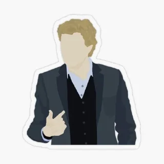 🌟 emoji Patrick Jane Telegram sticker 10 of 38