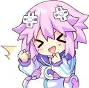 😆 emoji Nep-Nep Stickers "Neptune" :: @line_stickers Telegram sticker 13 of 40