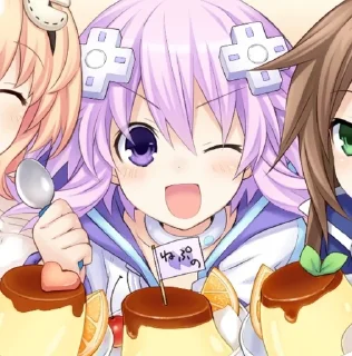 Sticker from Neptunia @kiwiys