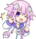 👌 emoji Nep-Nep Stickers "Neptune" :: @line_stickers Telegram sticker 4 of 40
