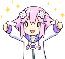 👍 emoji Nep-Nep Stickers "Neptune" :: @line_stickers Telegram sticker 5 of 40
