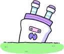 😵 emoji Nep-Nep Stickers "Neptune" :: @line_stickers Telegram sticker 6 of 40