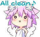 😌 emoji Nep-Nep Stickers "Neptune" :: @line_stickers Telegram sticker 24 of 40