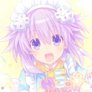 Sticker from Neptunia @kiwiys