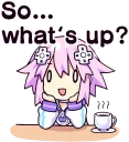 😃 emoji Nep-Nep Stickers "Neptune" :: @line_stickers Telegram sticker 9 of 40
