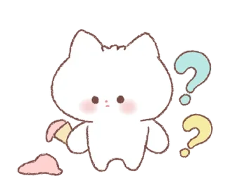 🤍 emoji cute! @softsticks Telegram sticker 20 of 40