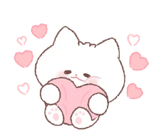 🤍 emoji cute! @softsticks Telegram sticker 6 of 40