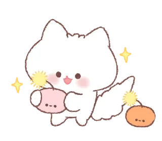 🤍 emoji cute! @softsticks Telegram sticker 8 of 40