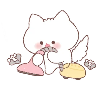 🤍 emoji cute! @softsticks Telegram sticker 17 of 40