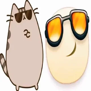 Sticker from Pusheen @violxnn