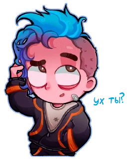 Sticker from ₊⊹ лошка_фд [М47] .. и Радан! | @souji_art