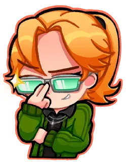 Sticker from ₊⊹ лошка_фд [М47] .. и Радан! | @souji_art