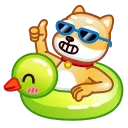 Sticker from Doge Emoji @xkysluv
