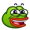 😄 emoji Pepe Emoji @xkysluv Telegram sticker 1 of 40