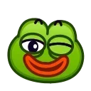 😉 emoji Pepe Emoji @xkysluv Telegram sticker 7 of 40
