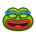 🤣 emoji Pepe Emoji @xkysluv Telegram sticker 3 of 40