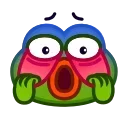 😱 emoji Pepe Emoji @xkysluv Telegram sticker 19 of 40