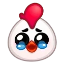 Sticker from Chick Emoji @xkysluv
