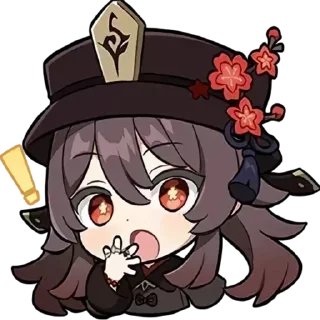 Sticker from Ху Тао @stiker912🌺 @Pon_193