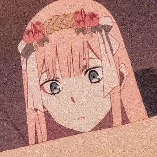 Sticker from darling in the franxx