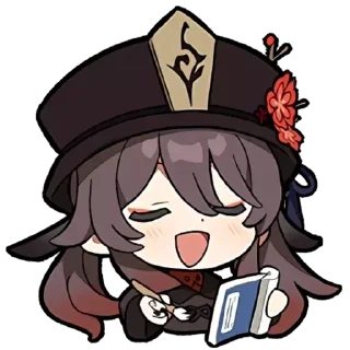 Sticker from Ху Тао @stiker912🌺 @Pon_193