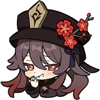 Sticker from Ху Тао @stiker912🌺 @Pon_193