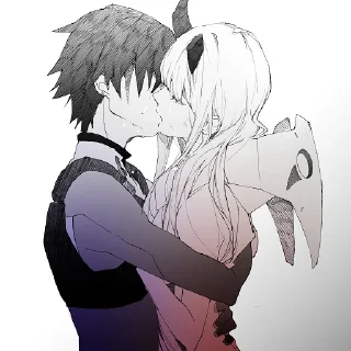 Sticker from Darling in the FranXX