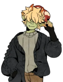 👋 emoji Mushroom oasis Telegram sticker 7 of 120