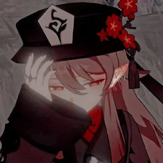 🥲 emoji Ху Тао⚰️💋 Telegram sticker 8 of 21