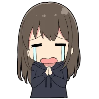 😭 emoji Парка Девочки 2 @Nyasticks Telegram sticker 10 of 41