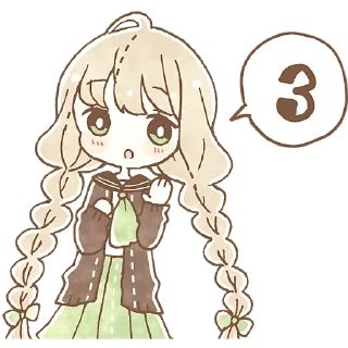 Sticker from Юруфува девочки @Nyasticks