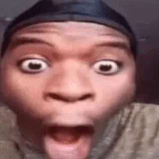 😨 emoji Негры Telegram sticker 12 of 120