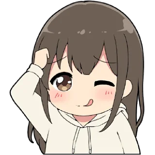 😋 emoji Парка Девочки 2 @Nyasticks Telegram sticker 4 of 41