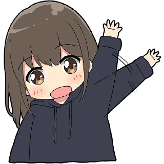 👋 emoji Парка Девочки 2 @Nyasticks Telegram sticker 1 of 41