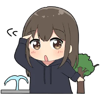 👁 emoji Парка Девочки 2 @Nyasticks Telegram sticker 19 of 41